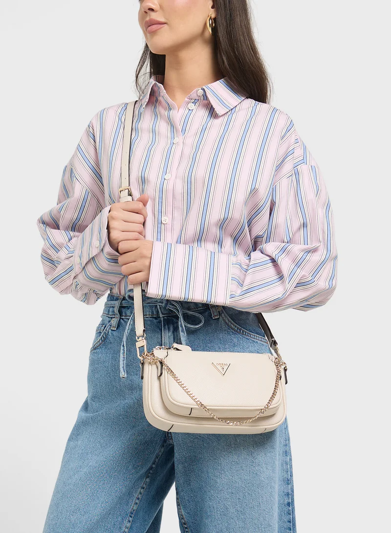 GUESS Noelle II Double Pouch Crossbody