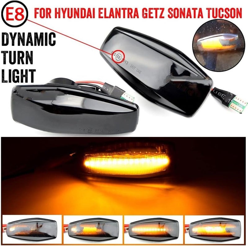 QASULER Dynamic Indicator Light for Hyundai Vehicles - Image 4