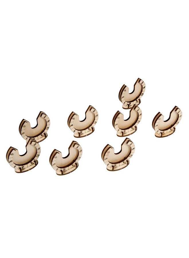 The Broken Token Gate Stands - Wood Engraved Stands Compatible with Arkham Horror Board Game - Image 2