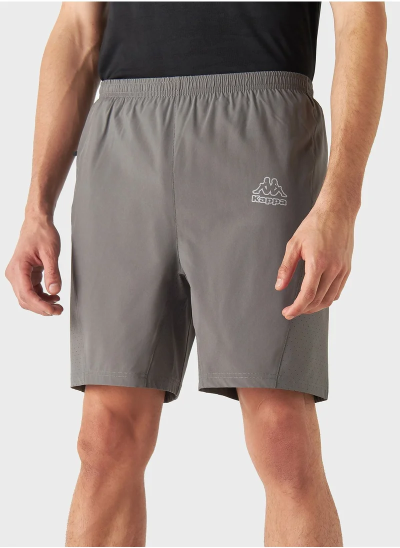 Kappa Logo Printed Shorts