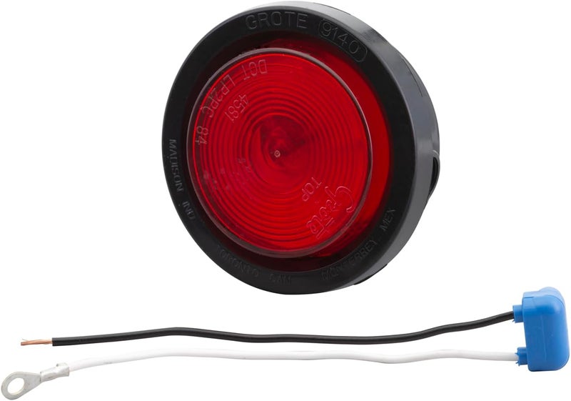 Grote 45042 Red Round Clearance Marker Light - Image 1