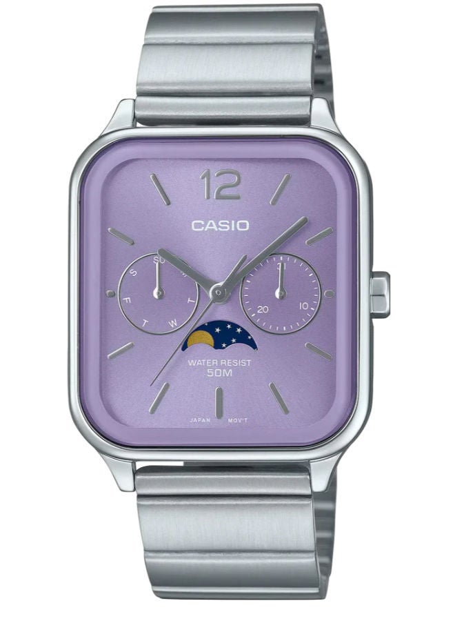 CASIO Stainless Steel Analog Wrist Watch  MTP-M305D-6AVDF - Image 1