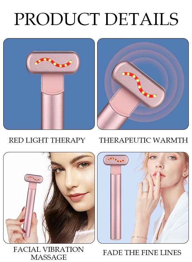 DUNISO Microcurrent Eye Device EMS Eye Massager Bar Heating Eye Beauty Spa Instrument Anti Aging Device, Tighten the Skin, Remove Puffiness Under the Eyes, Dark Circles, Crow's Feet, Wrinkles, Fine Lines - Image 5