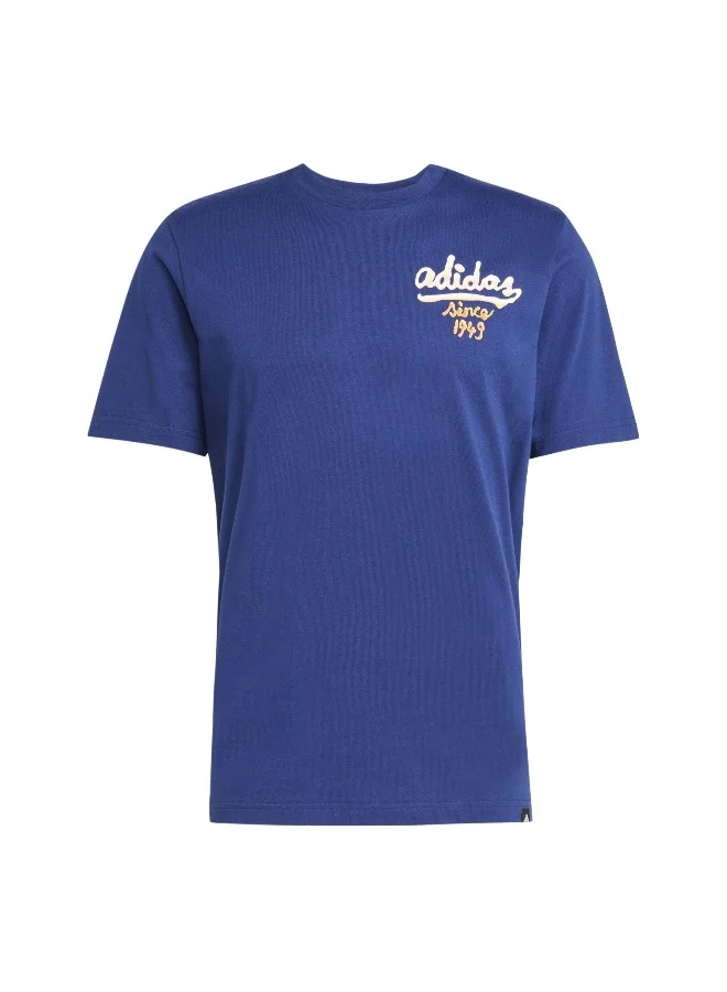 Adidas Adidas M Sauce T M Blue Not Sports Specific T-Shirts For Men