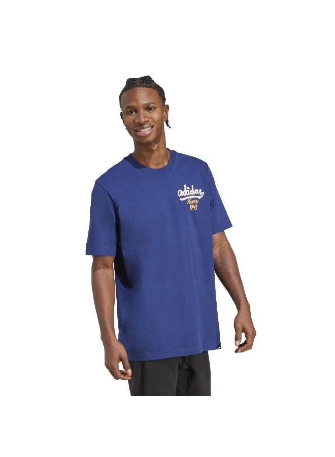 Adidas M Sauce T M Blue Not Sports Specific T-Shirts For Men