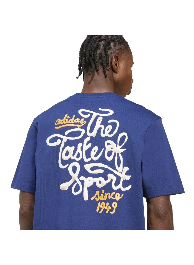 Adidas M Sauce T M Blue Not Sports Specific T-Shirts For Men