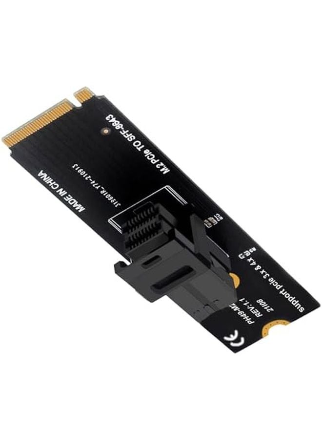 SFF 8643 to PCIe NVMe Adapter Card for Desktop PC Hardware - Image 5
