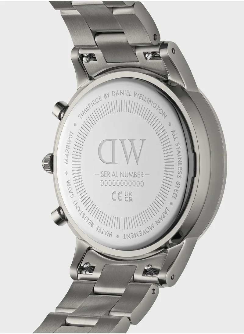 دانيال ولينغتون Iconic Steel Strap Analog Watch