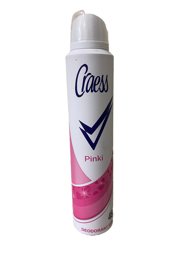 Cress Deodorant Spray Pinki 48h 200ml