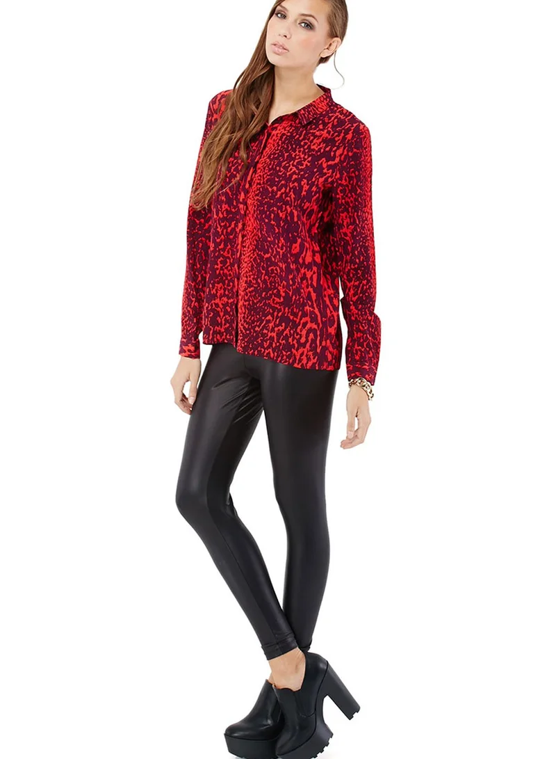 Second Female Animal Print Shirt