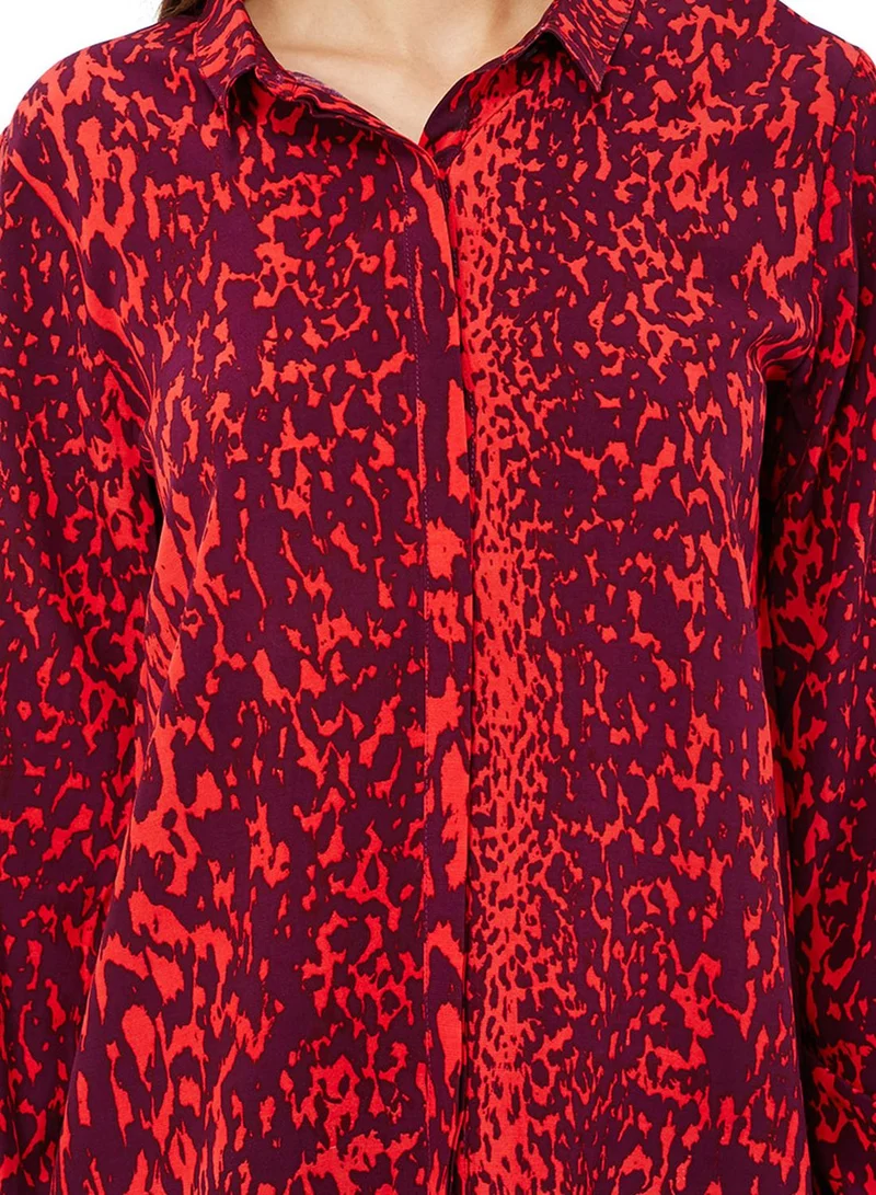 Second Female Animal Print Shirt