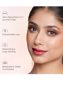 Swiss Beauty Swiss Beauty Stain Matte Lipstick Cafe Mocha 3.4gm  - Image 3
