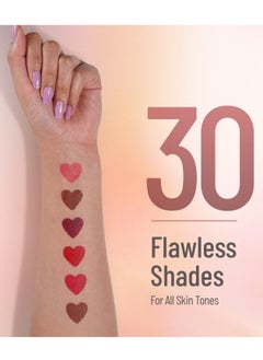 Swiss Beauty Swiss Beauty Stain Matte Lipstick Cafe Mocha 3.4gm  - Image 5