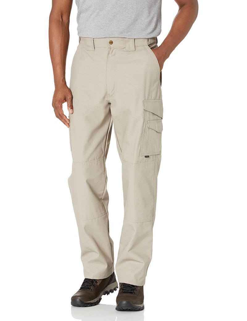 Tru-Spec 24-7 Original Tactical Pants for Men, Cotton Canvas, Durable, Concealed Carry, Reinforced, Ergonomic Fit, Multiple Pockets, Khaki - 40W x 32L - Image 4