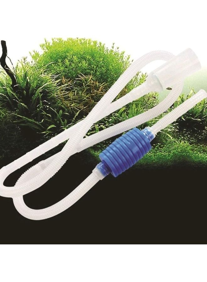 منظف حوض السمك بالشفط وحصى حوض السمك ومضخة الشفط لتغيير المياه ومجموعة تنظيف حوض السمك الأوتوماتيكية - Image 3