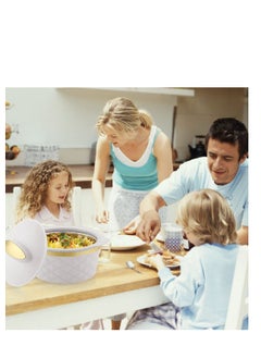 BASURRAH A Set of Food Containers To Preserve Heat Made of Plastic Consisting of 3 Pieces, 1000 ml 2000 ml 2500 ml  - Image 3