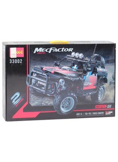 High-tech Series SUV Pull Back Car Building Blocks 3D Model Off-road Vehicle Bricks