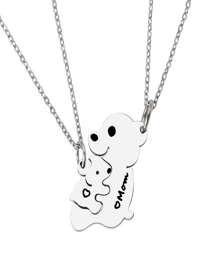 YangQian Mother Daughter Necklace Set - Matching Mom & Daughter Necklaces for Mothers Day, Birthday, Wedding & Appreciation Gifts - Image 1