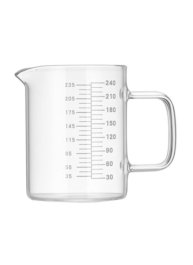 NIBEMINENT - Transparent Measuring Cup Clear 240ml - Image 1