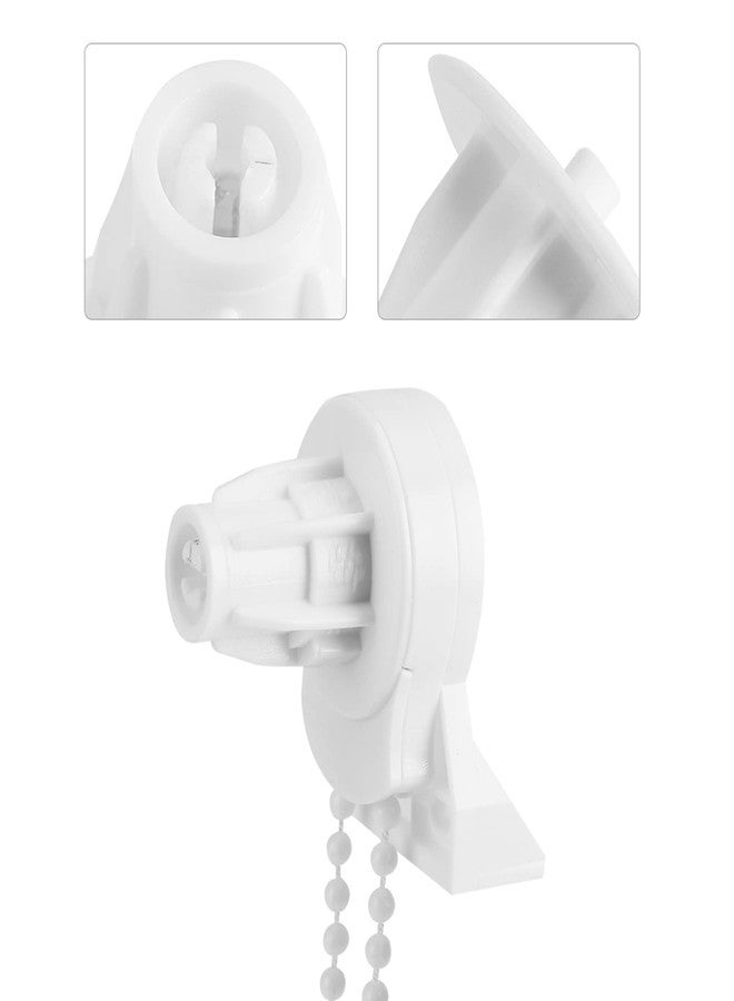 Gsycle 2 Set 25mm Roller Shade Bracket Set, Roller Blind Shade Clutch Bracket Side Pulley Chain Repair Fitting Kit Window Treatments Replacement Parts for Home - Image 5
