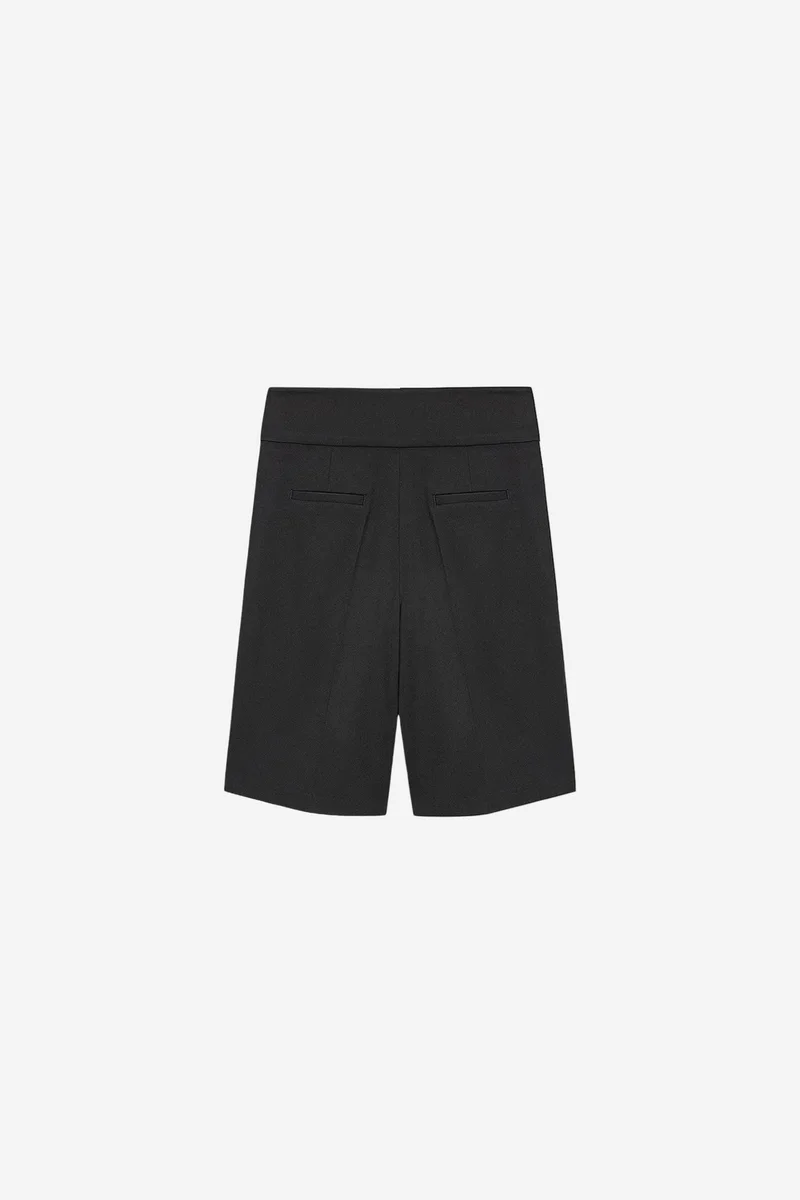 Dilvin Black DILVIN Women's Tailored Pull-On Shorts for Women | Best Price UAE