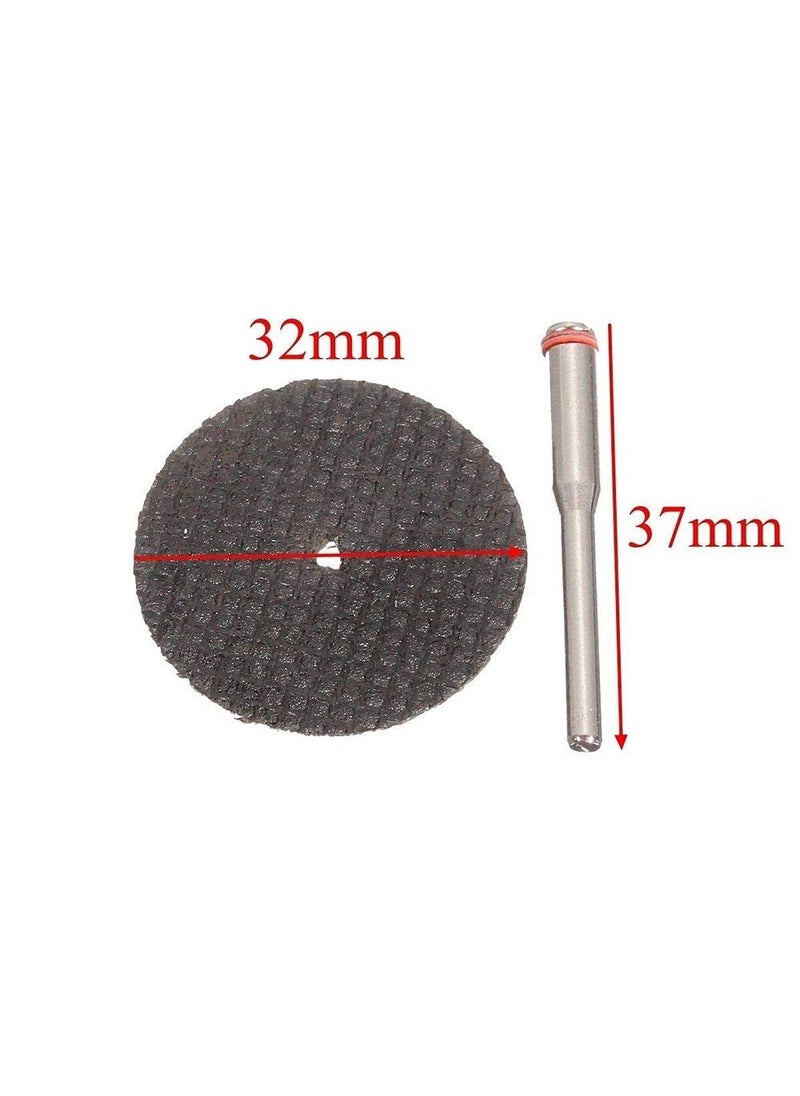 DIY Crafts DIY Crafts CTDIYHI41453 Resin Cutting Wheel CutOff Discs Set 2mm Diameter with Connection Rod for Rotary Tools Pack of  - Image 5