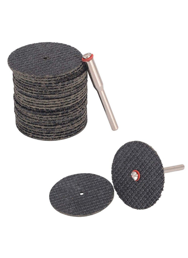 DIY Crafts DIY Crafts CTDIYHI41453 Resin Cutting Wheel CutOff Discs Set 2mm Diameter with Connection Rod for Rotary Tools Pack of  - Image 1