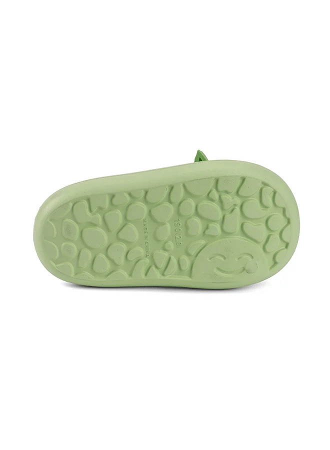 Urbanhaul  UrbanHaul Boys Starwars Grogu Print Slip on Sliders For Kids Suitable for Daily Use :- Green for Women | Best Price UAE
