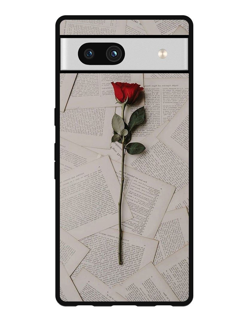 Theodor Protective Case Anti Scratch Shock Proof Bumper Cover For Google Pixel 7a Rose - Image 1