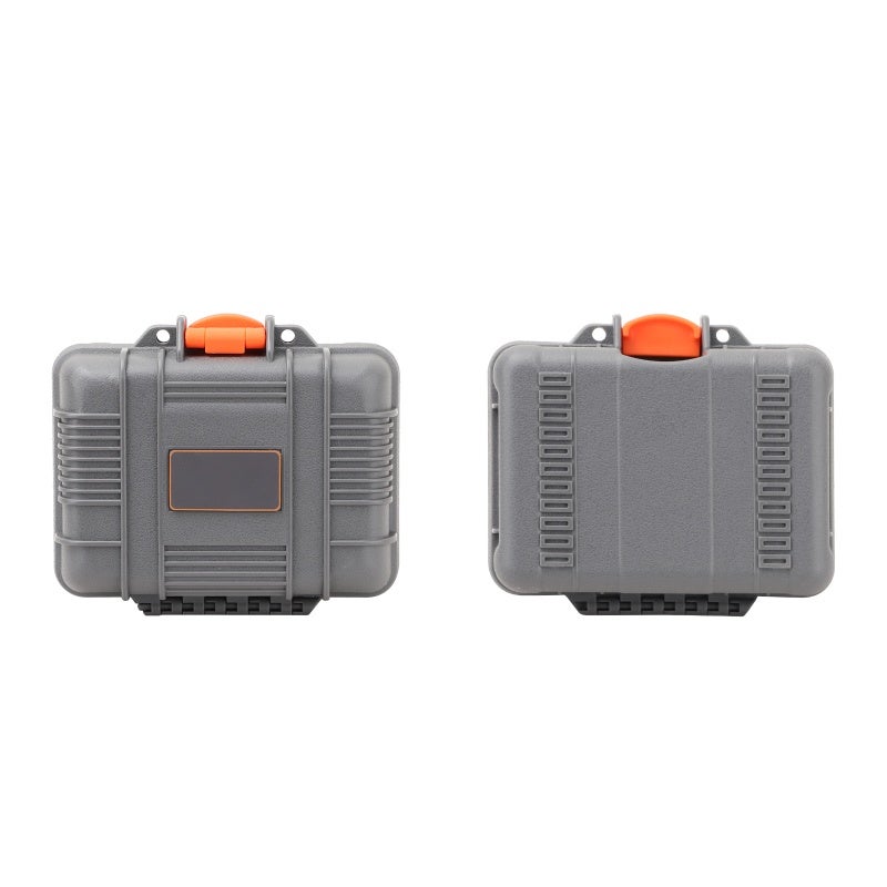 Mini Action Camera Case: Grey Hard Material Pouch - Splash-proof Impact Resistant Pressure Resistant Storage Box with Shock-absorbing Tray for OSMO ACTION 5 Pro/4/3 Camera Accessories - Image 3