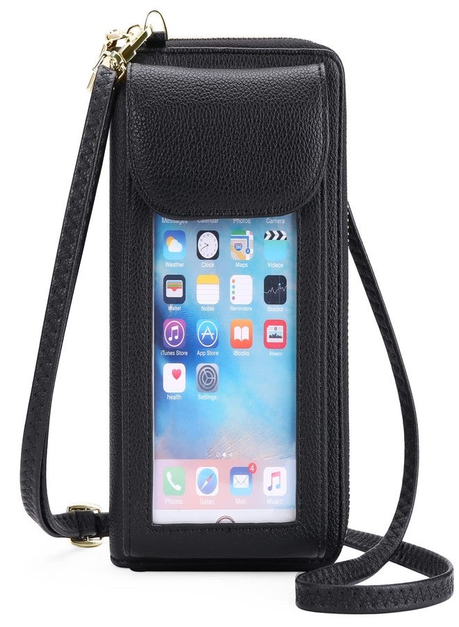 FALAN MULE Crossbody Purse for Women Leather Crossbody Bag For Women Cell Phone Wallet Purses Should Bag - Image 1