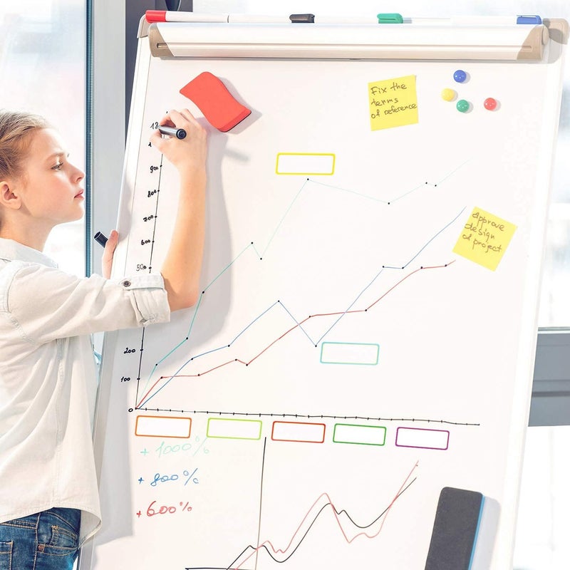 Excefore Magnetic Dry Erase Label Stickers - 54 Pieces - Image 3