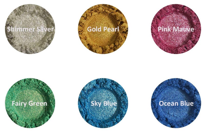 VITORY VITARIE Mica Powder for Epoxy Resin, Art Crafts, Soap Making Dye, Nails, Lip Closs, Slime Supplies, Candle Making, Mica Pigment Powder Set 12 Colors /10g Each- Pack B - Image 3