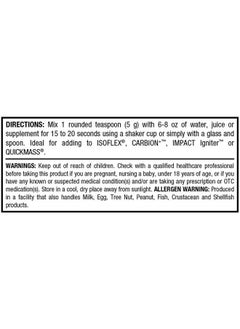 AllMax Nutrition BCAA, Instantized 2:1:1 Ratio, Unflavored Powder, 400 g, ALLMAX Nutrition  - Image 4
