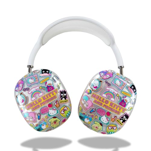 Sonix x Sanrio Protective Case Cover for AirPods Max Headphones Clear TPU Cover Case Hello Kitty Friends Stickers - Image 1