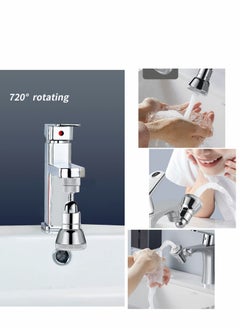 SYOSI Kitchen Faucet Sprayer Attachment Filter Faucet Aerator 360°rotating Faucet Extender Suitable for Kitchen Sink Bathroom Sink  - Image 5