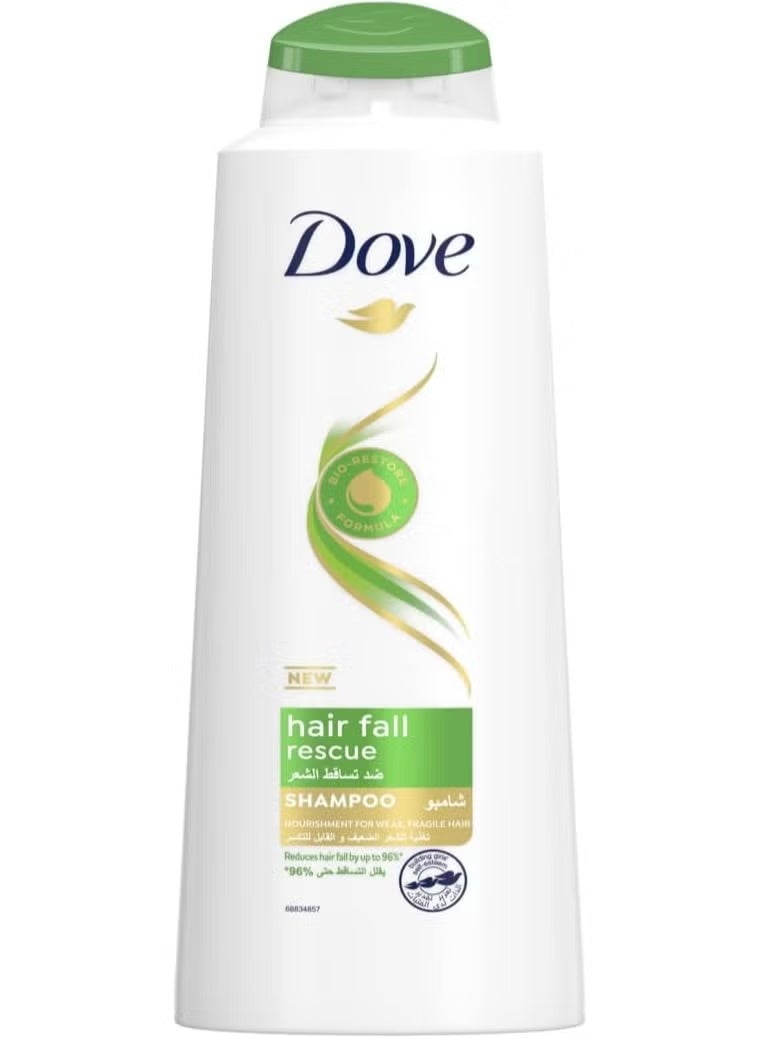 Dove shampoo hair fall Rescue Nourishment For Weak Fragile Hair 600 ml