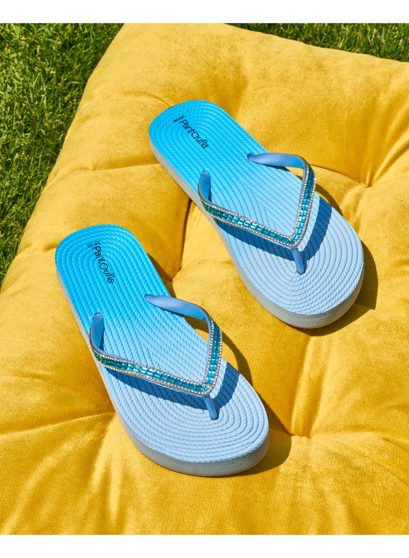 Pantoufla Summer Slippers Blue Latino - Image 3