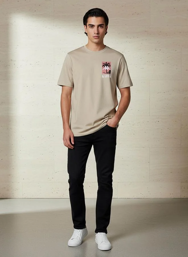 Kappa Kappa Men Logo Print T-shirt