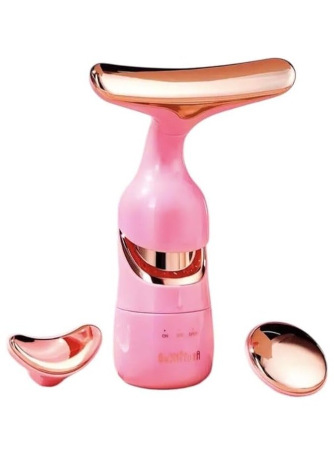 جهاز تدليك الوجه 3*1 لشد البشره و العنايه بالوجه بينك - Image 1