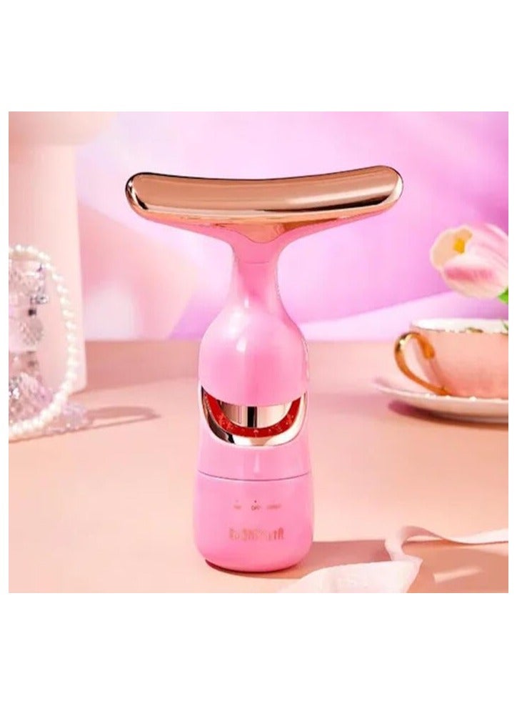 جهاز تدليك الوجه 3*1 لشد البشره و العنايه بالوجه بينك - Image 2