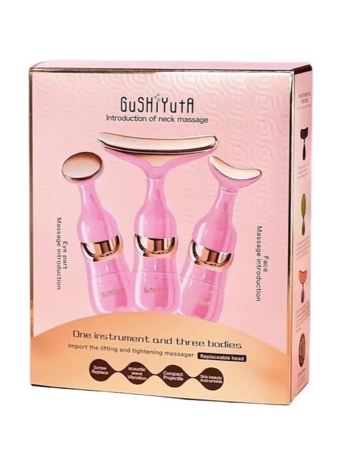 جهاز تدليك الوجه 3*1 لشد البشره و العنايه بالوجه بينك - Image 5