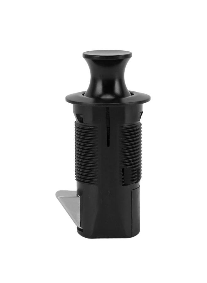 Thoraya - Cabinet Lock Zinc Alloy ABS Secure Round Embedded Push to Open Lock for File Drawer Cupboard Mailbox RV Furniture Black - Image 1