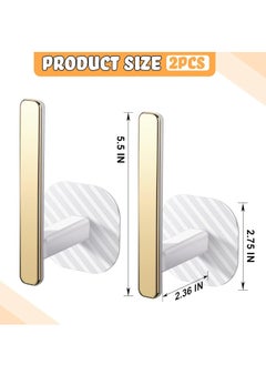 Oasisgalore 2 Pcs Self-Adhesive Curtain Tiebacks, L-Shaped Holders for Home Office Decorative Curtain Decor  - Image 2