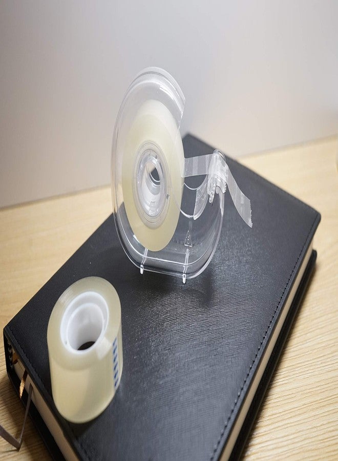KIDMEN Transparent Tape,Clear Tape for Office, Home, School，5 Dispensered Rolls, 0.7 x 1300 Inch - Image 3