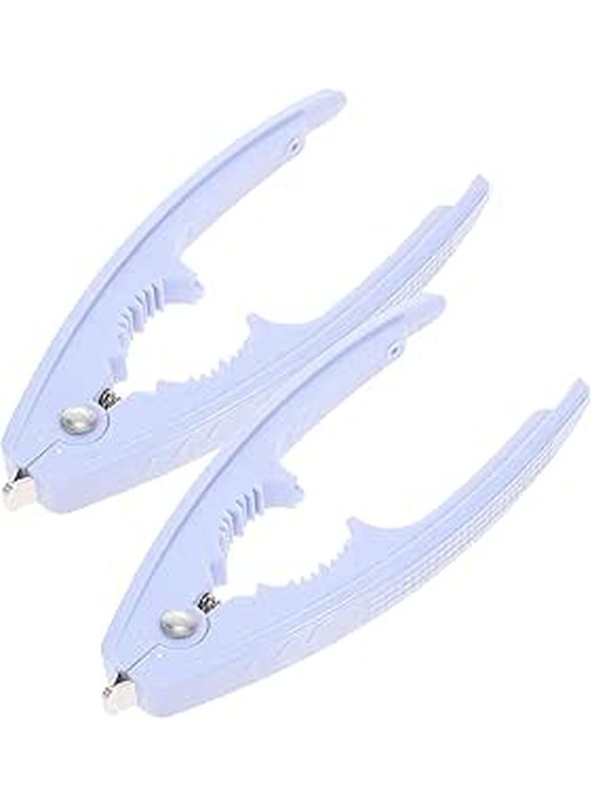 Plastic Clam Opener Tool 2pcs Set for Easy Oyster and Shellfish Removal Kitchen Gadget - Image 1