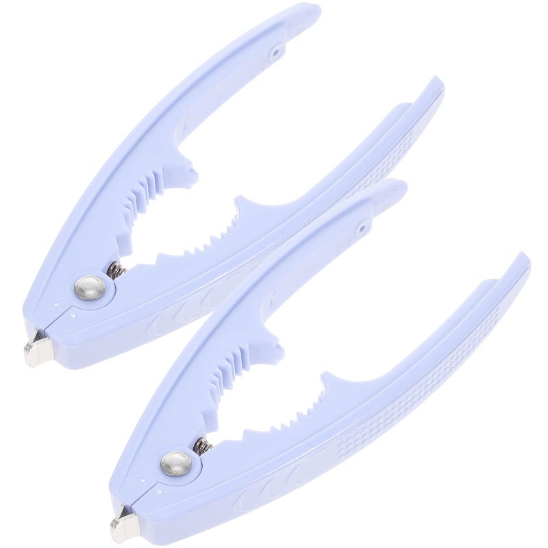 Plastic Clam Opener Tool 2pcs Set for Easy Oyster and Shellfish Removal Kitchen Gadget - Image 2