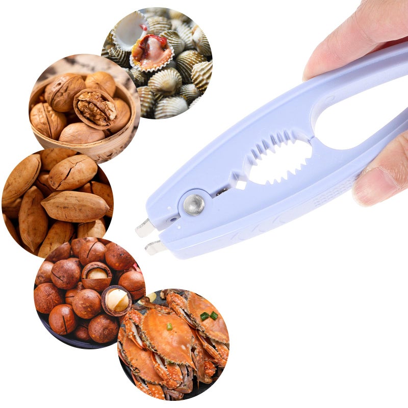 Plastic Clam Opener Tool 2pcs Set for Easy Oyster and Shellfish Removal Kitchen Gadget - Image 5