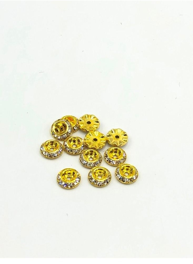 Generic 12-Piece Jewelry Making Ring Shaped beads 9mm  - Image 1
