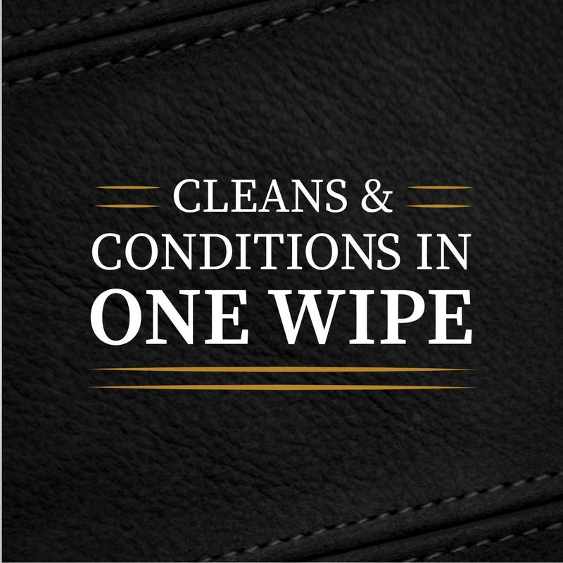 Lexol All Leather Quick Care All-in-One Formula, Best Leather Cleaner and Conditioner, for Use on Apparel, Furniture, Auto Interiors, Shoes, Bags, 30-Count Sheet Wipes,E301500100 , white - Image 5